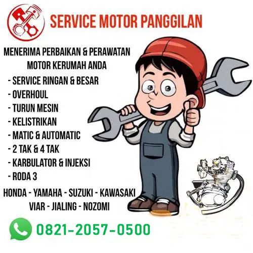 Servis Motor Panggilan Bandung Padalarang Ngamprah
