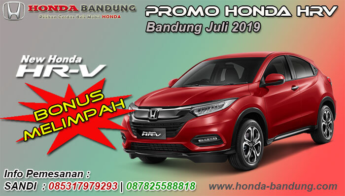 Promo Honda HRV Bandung Juli 2019