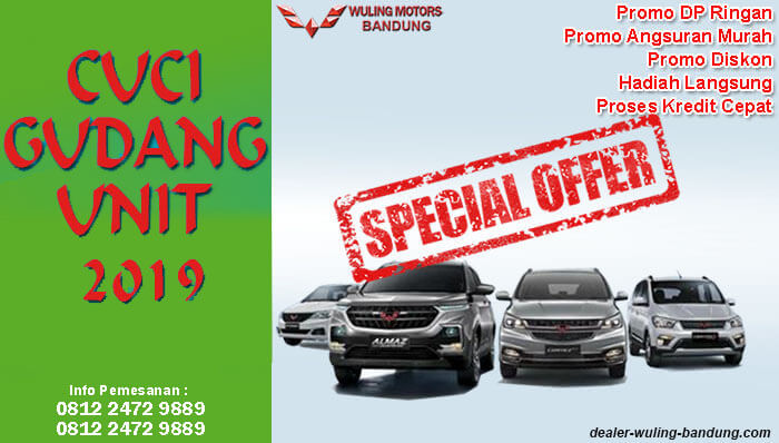 WULING BANDUNG CUCI GUDANG STOK 2019