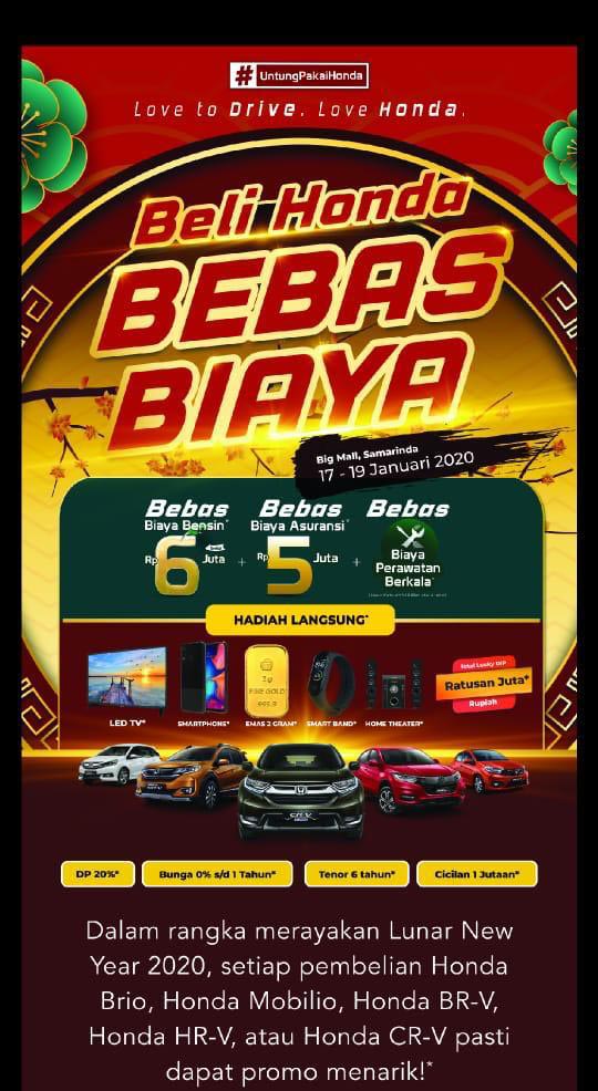 Promo Mobil Honda Samarinda 2020