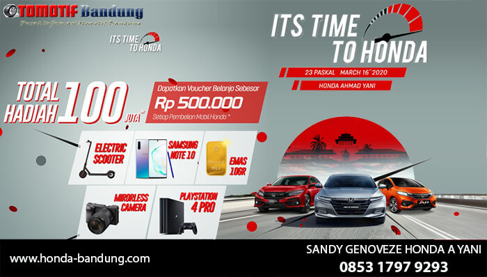 Custumer Gathering Honda Bandung Maret 2020