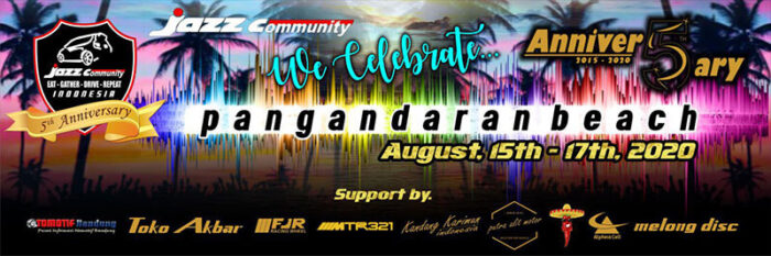 Jazz Community Indonesia 5th Anniversary 15-17 Agustus 2020