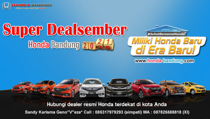 Honda Bandung Super Dealsember