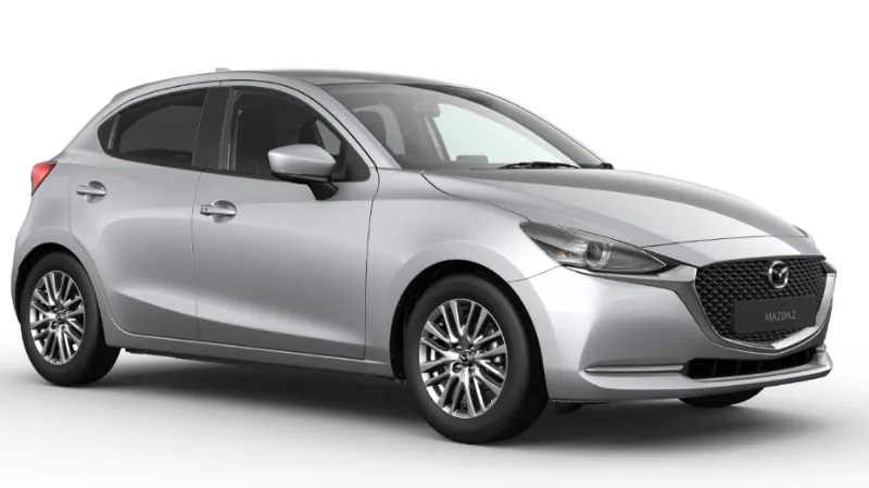 Mazda 2 Warna Sonic Silver