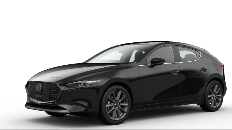 Mazda 3 Warna Jet Black Mica