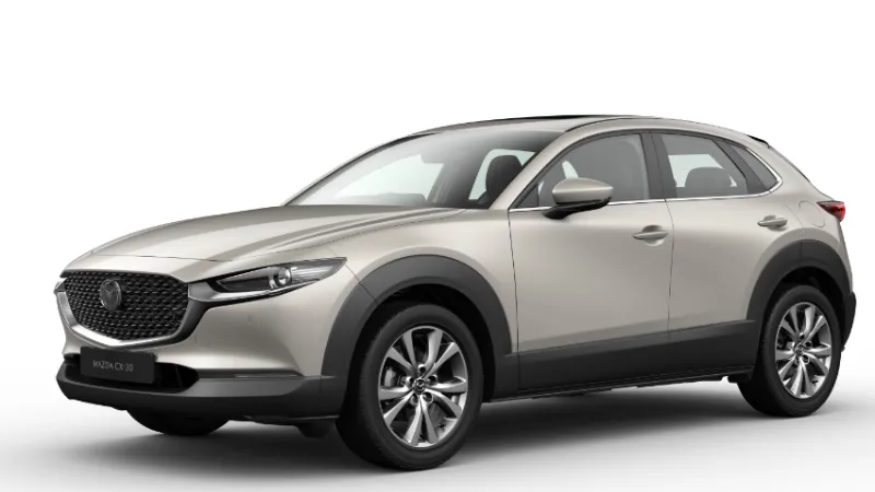 Mazda CX-30 Warna Platinum Quartz Metallic