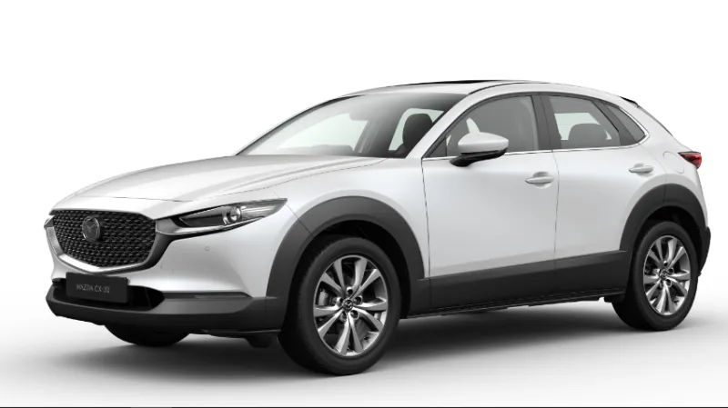 Mazda CX-30 Warna Snowflake White Pearl Mica