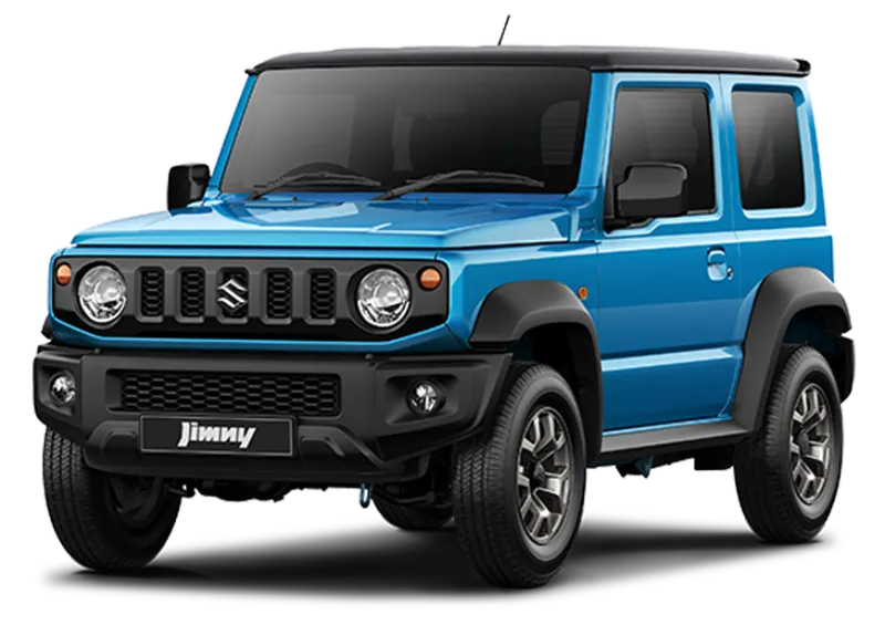 Suzuki Jimny Brisk Blue Metallic + Bluish Black Pearl 3