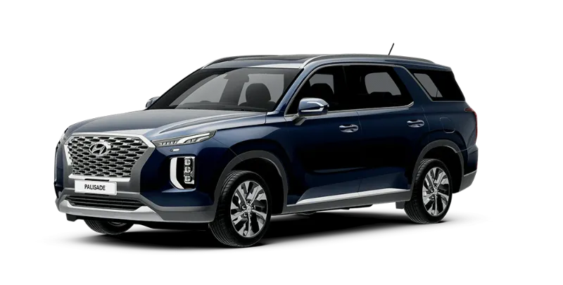 Warna Hyundai Palisade Moonlight Blue Pearl