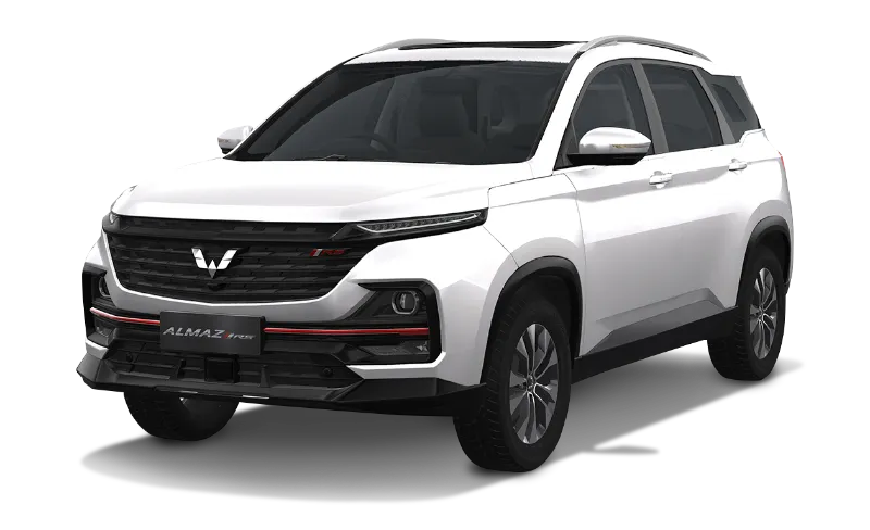 Warna Wuling Almaz Pristine White