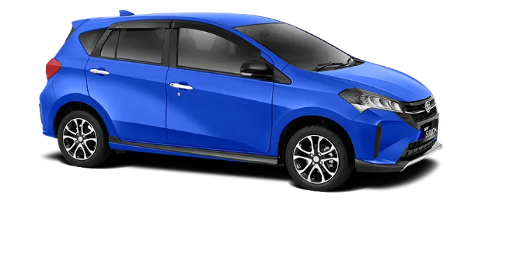 Daihatsu Sirion Electric Blue Metallic