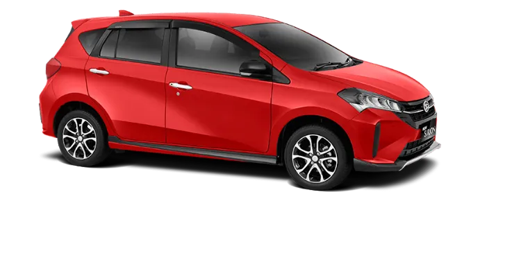 Daihatsu Sirion Lava Red