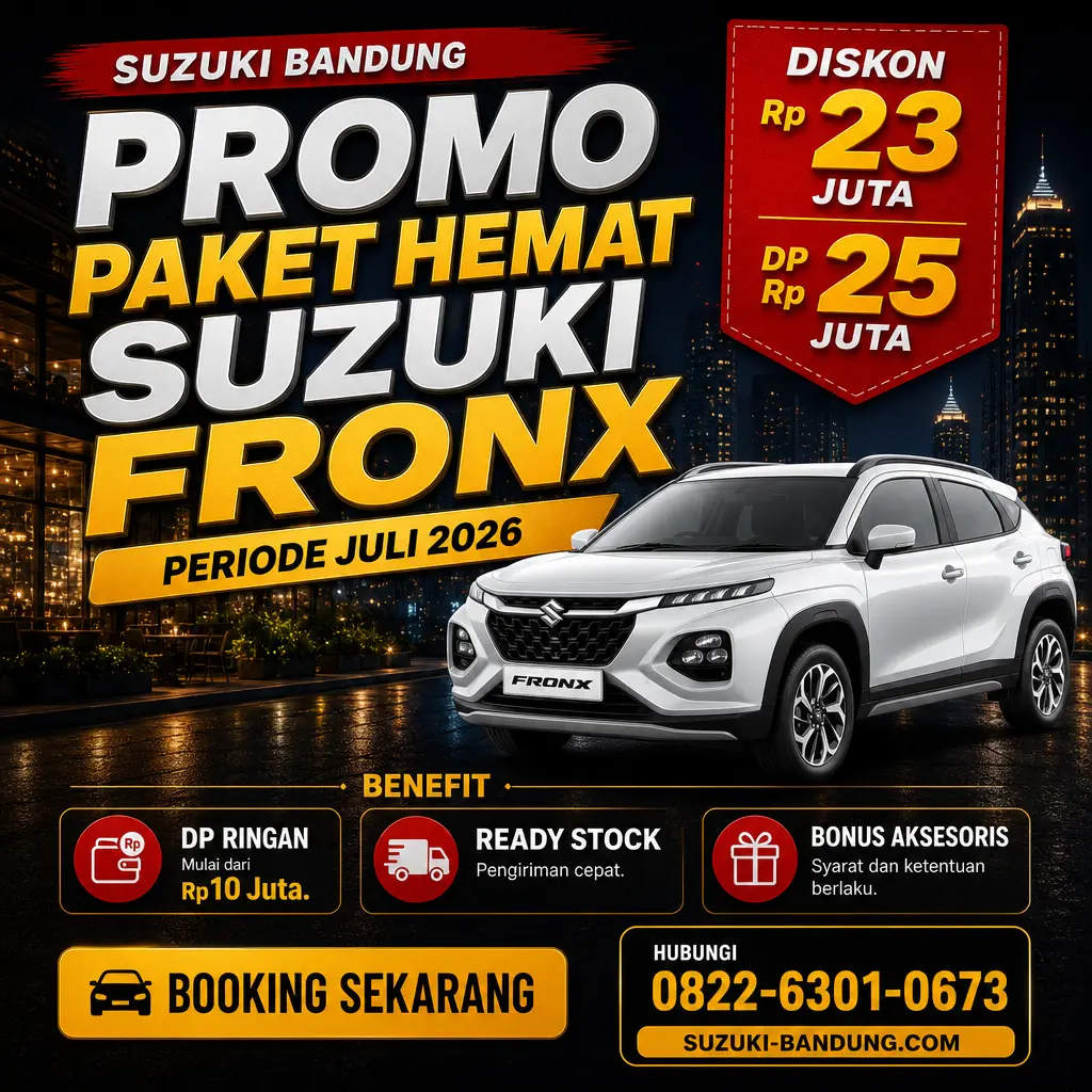 PROMO PAKET HEMAT SUZUKI FRONX