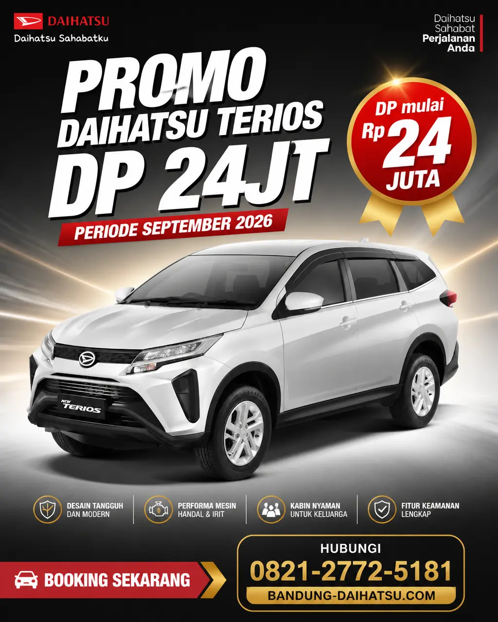 Promo Daihatsu Terios DP 24 Juta di Bandung Tahun 2026