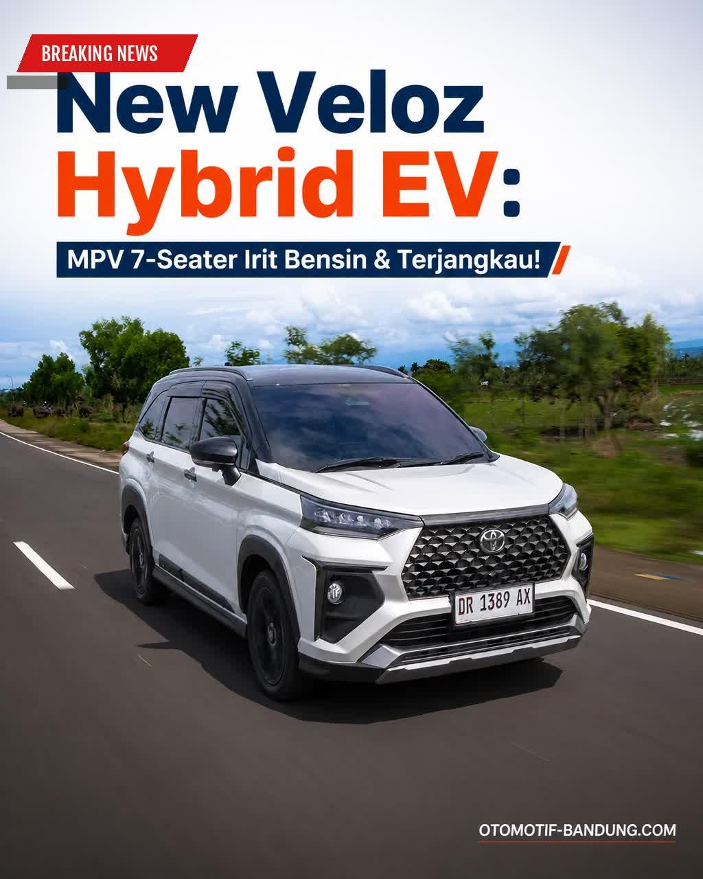 New Veloz Hybrid EV 2026: MPV Irit, Harga Terjangkau, Fitur Lengkap
