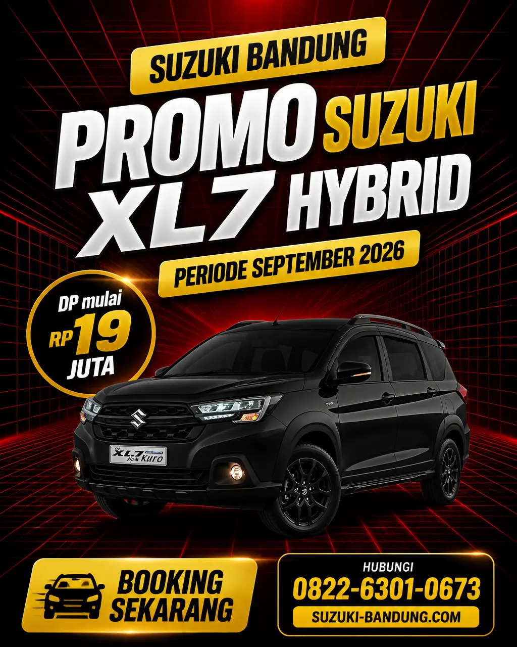 Promo Suzuki XL7 Hybrid Spesial September 2026: DP Ringan Mulai 19 Juta!