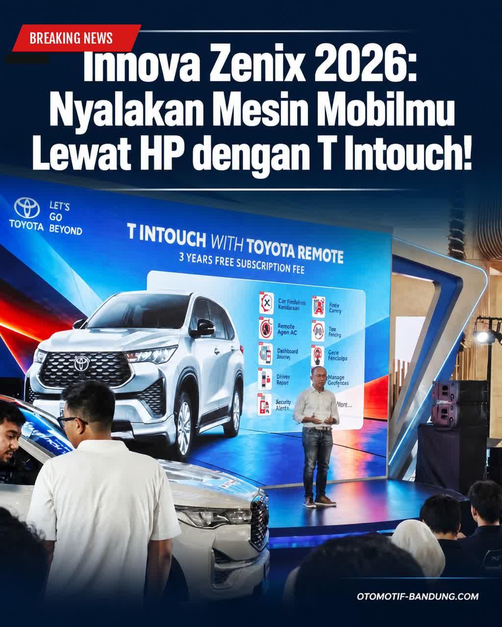 Innova Zenix 2026: T Intouch Bikin Nyalain Mesin Pakai HP!